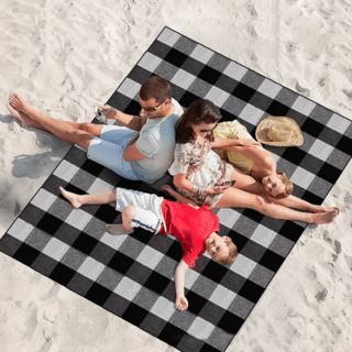 SUMMER SET เสื่อปิคนิค รุ่น Curt  ขนาด 200X200CM สีดำ