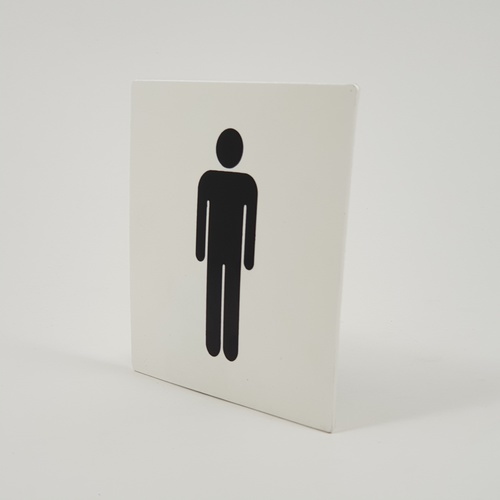 ป้ายPP SGB1101-03 ห้องน้ำชาย ขนาด 10x10 ซม.