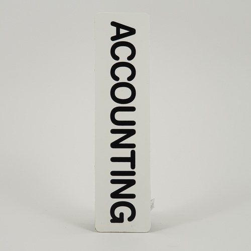 ป้ายPP (ACCOUNTING) SGB1103-33 ขนาด 16x4 ซม.