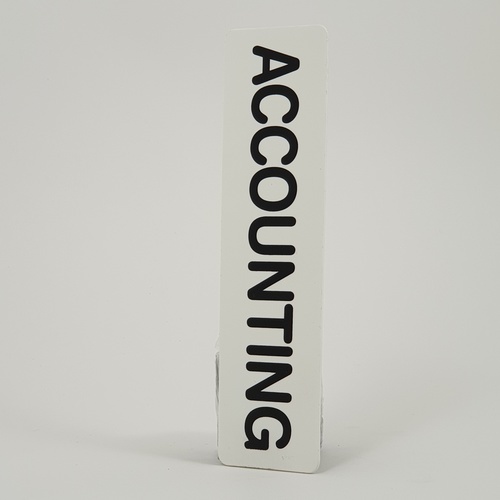 ป้ายPP (ACCOUNTING) SGB1103-33 ขนาด 16x4 ซม.