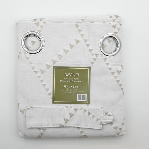 ผ้าม่านหน้าต่างพิมพ์ลาย A72010RR
#1WD ขนาด 150x160 ซม. สีเบจ