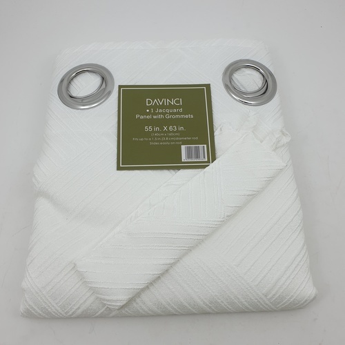 DAVINCI ผ้าม่านหน้าต่างพิมพ์ลาย A72016AW
#1WD ขนาด 140x160 ซม. สีขาว