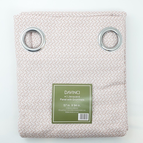 Davinci ผ้าม่านประตู ขนาด 145x240ซม. A70095 สีแดง