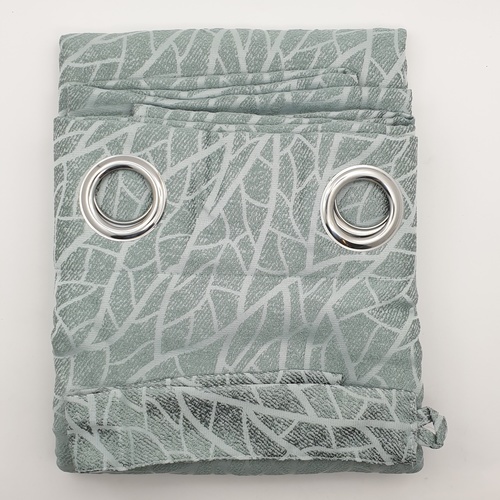 Davinci ผ้าม่านประตู ขนาด 145x240ซม. A71881RR สีเทา