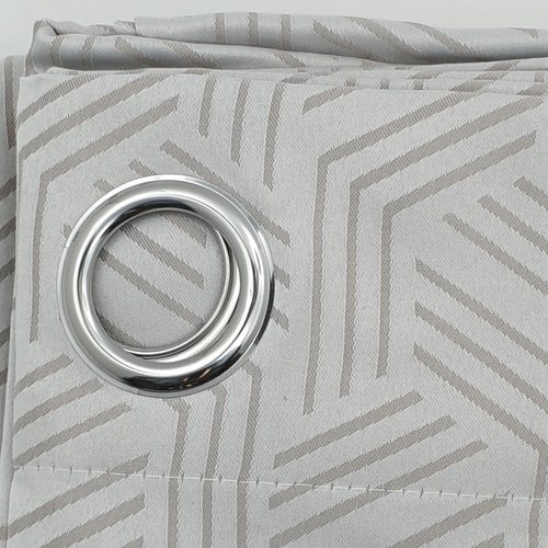 Davinci ผ้าม่านประตู ขนาด 145x240ซม.  A72143WW สีเบจ