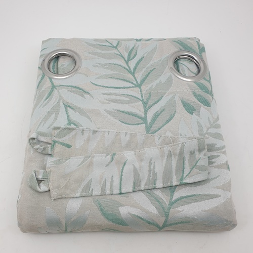 Davinci ผ้าม่านประตู ขนาด 145x240ซม.  A72165RR สีเขียว