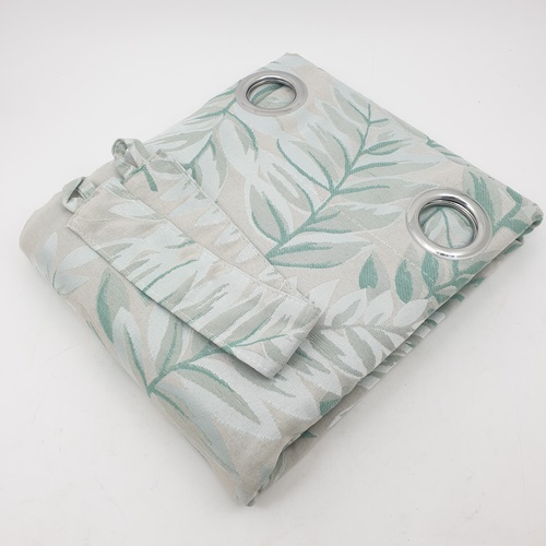 Davinci ผ้าม่านประตู ขนาด 145x240ซม.  A72165RR สีเขียว