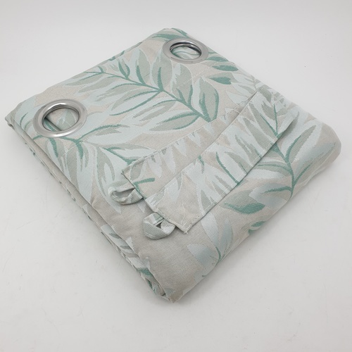 Davinci ผ้าม่านประตู ขนาด 145x240ซม.  A72165RR สีเขียว