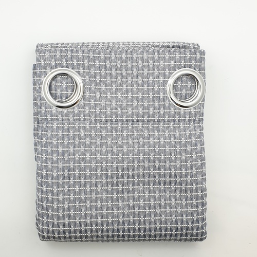 Davinci ผ้าม่านประตู ขนาด 145x240ซม.  A72238AS สีเทา