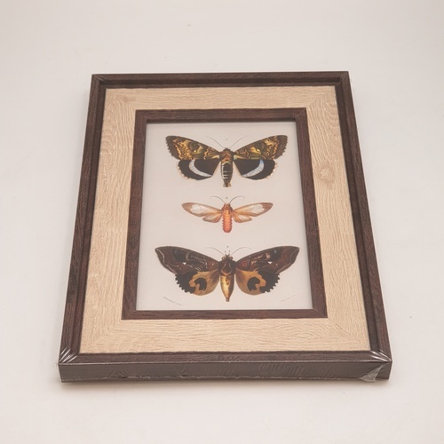 กรอบรูป ขนาด 4x6นิ้ว ลายไม้ สี Wood with dark edge