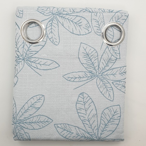 ผ้าม่านประตู รุ่น DM-JC197-4D ขนาด 150x250 ซม.สีฟ้า