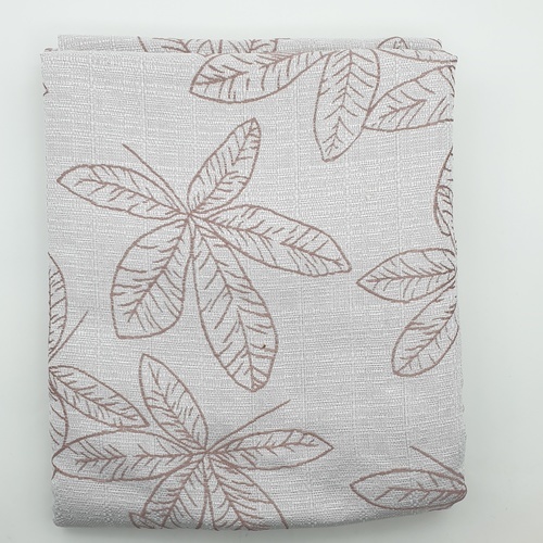 ผ้าม่านประตู รุ่น DM-JC197-5D ขนาด 150x250 ซม.สีชมพู