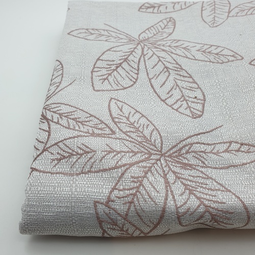 ผ้าม่านประตู รุ่น DM-JC197-5D ขนาด 150x250 ซม.สีชมพู