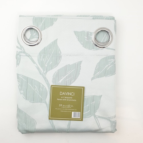 Davinci ผ้าม่านหน้าต่าง  150x160ซม.  Lysebrun สีเขียว