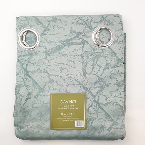 Davinci ผ้าม่านประตู  150x250ซม. Hejo สีเขียว