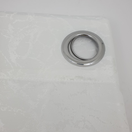 Davinci ผ้าม่านประตู  150x250ซม.  Hejo สีขาว