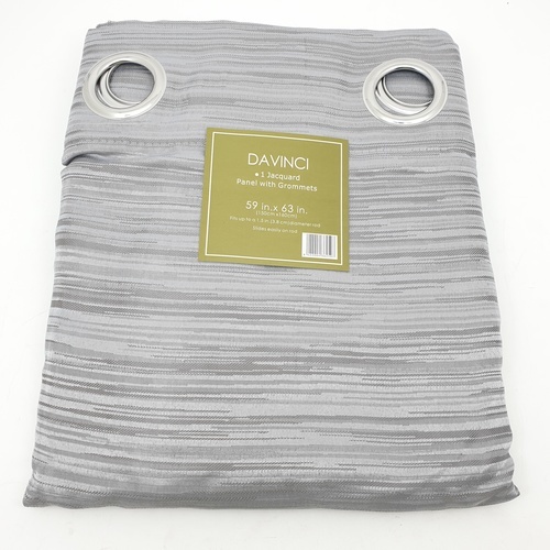 Davinci ผ้าม่านหน้าต่าง  150x160ซม.  Roja สีเทา