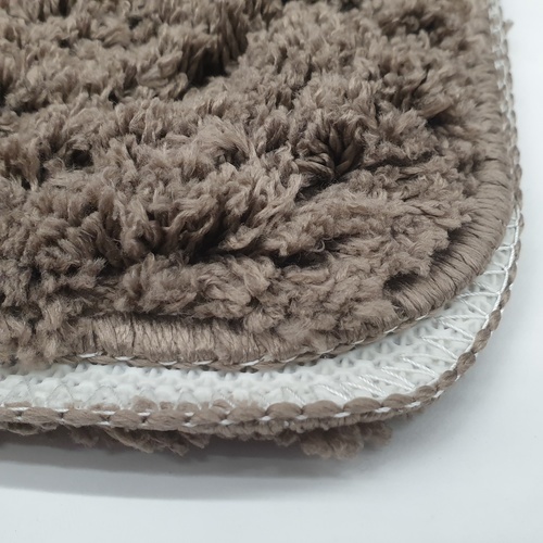 COZY พรมเช็ดเท้า 40×120×2cm. รุ่น JHX-13 สีน้ำตาล