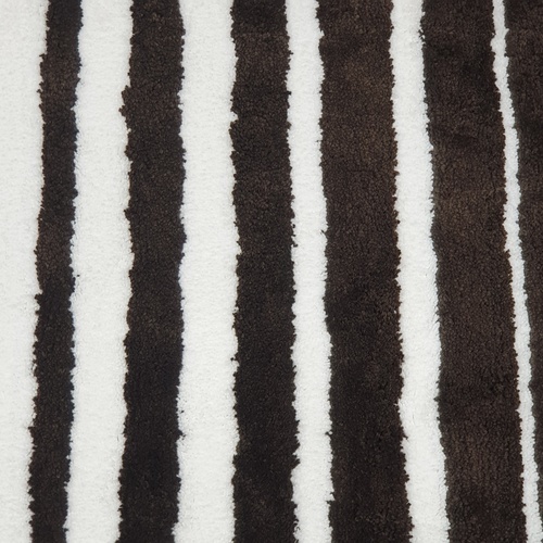 พรมเช็ดเท้า 50×80×1.5 ซม. รุ่น DK06 สีน้ำตาล-ขาว