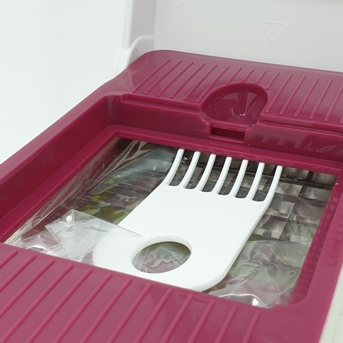 NIBIRU ชุดสไลด์ผัก 11.5x27.7x9.6 ซม. ZDS016-WH สีขาว