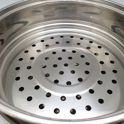 SANE หม้อด้ามสเตนเลสพร้อมซึ้งนึ่ง 16 ซม. PQS-D16