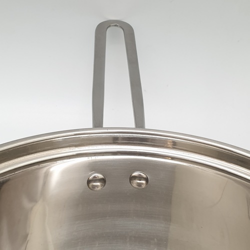 SANE หม้อด้ามสเตนเลสพร้อมซึ้งนึ่ง 16 ซม. PQS-D16