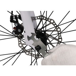 FORTEM จักรยานเสือภูเขา 26นิ้ว 18สปีด รุ่น FLEET ขนาด 65x172x106 ซม. สีขาว 