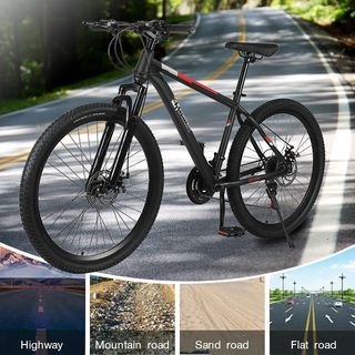 FORTEM จักรยานเสือภูเขา 21สปีด รุ่น Galaxy-01 ขนาด 26นิ้ว สีดำ