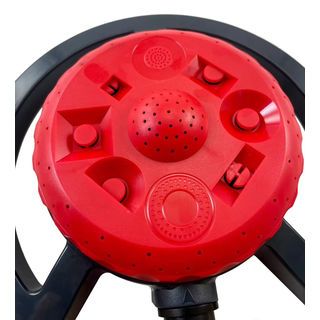 Aquastar สปริงเกลอร์รดน้ำสนาม ปรับหัวได้ 8 รูปแบบ รุ่น15081A สีเเดงเทา