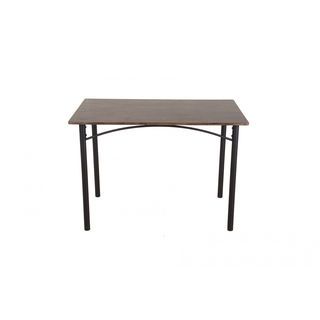 DELICATO ชุดโต๊ะอาหาร 4 ที่นั่ง รุ่น DARKCHOC โต๊ะ : 70x110x75.5 ซม. เก้าอี้ : 43.5x42x77.5 ซม. สีน้ำตาลเข้ม