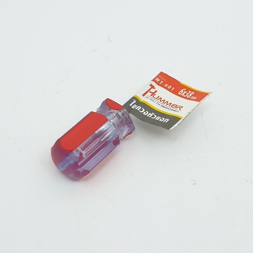 HUMMER ไขควงปากแฉกหัวแม่เหล็ก รุ่น WT-601 ขนาด 6x38มม.