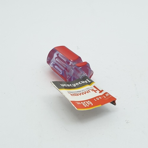 HUMMER ไขควงปากแฉกหัวแม่เหล็ก รุ่น WT-601 ขนาด 6x38มม.
