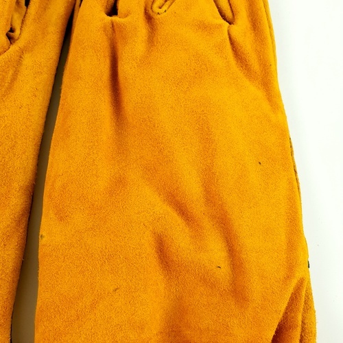 ถุงมือเชื่อม รุ่น JR-WGY 14 นิ้ว สีเหลือง 