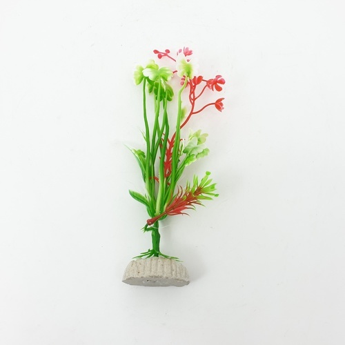 ต้นไม้เทียมประดับตู้ปลา AP-002 สูง 8 นิ้ว