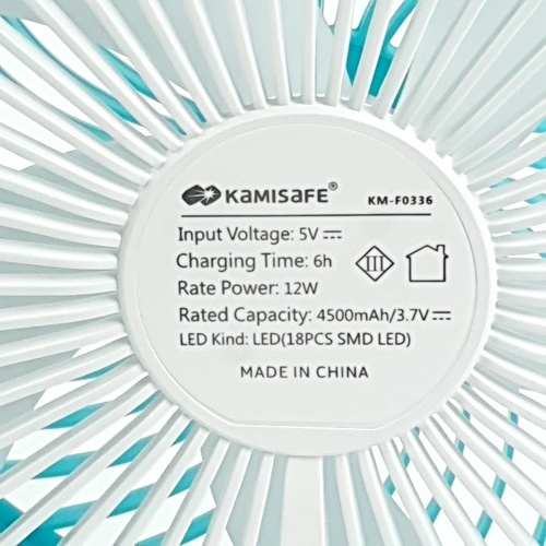 KAMISAFE พัดลมพกพา 6
