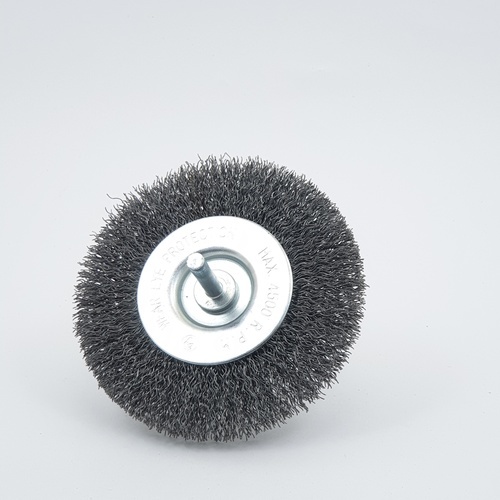 แปรงลวดเหล็กกลมมีแกน 100MM(4”) รุ่น A447309 ALCOR