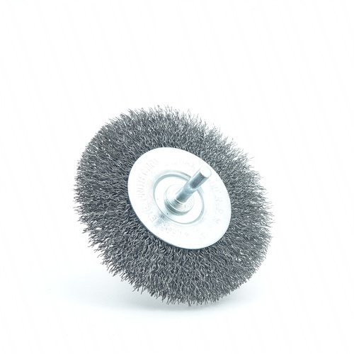 แปรงลวดเหล็กกลมมีแกน 100MM(4”) รุ่น A447309 ALCOR