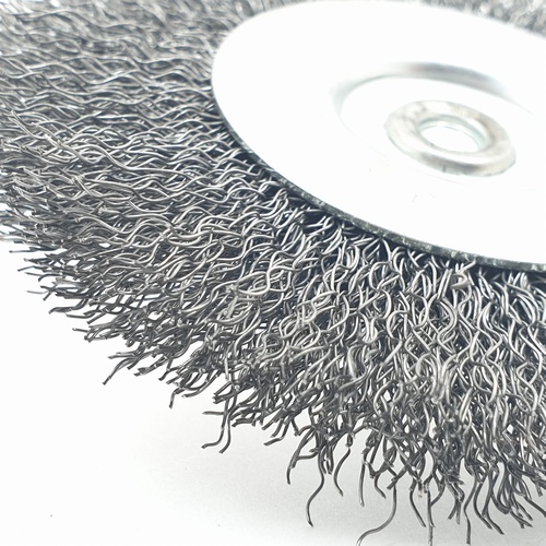 แปรงลวดเหล็กกลมมีแกน 100MM(4”) รุ่น A447309 ALCOR