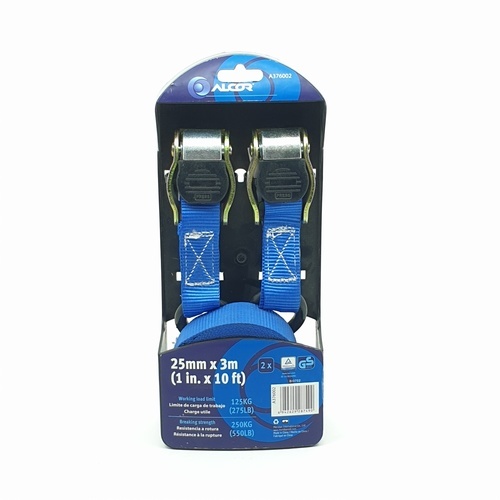 ALCOR สายรัด รุ่น A376002 3Mx25MM 125KG 2PC