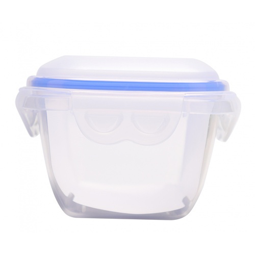 GOME กล่องถนอมอาหารพลาสติกทรงเหลี่ยม 800 ML. EYYZ05 สีน้ำเงิน