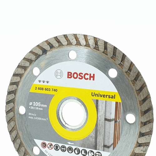 BOSCH ใบเพชร 4 นิ้ว Turbo Universal ตัดแห้ง #740