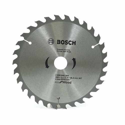 BOSCH ใบเลื่อยวงเดือน Eco ตัดไม้ 7 1/4