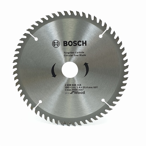 BOSCH ใบเลื่อยวงเดือน Eco ตัดไม้ 7 1/4