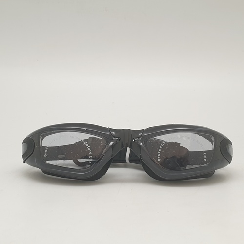 USUPSO แว่นตาสำหรับว่ายน้ำผู้ใหญ่ สีดำ (#H)