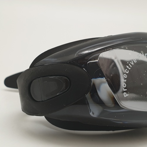 USUPSO แว่นตาสำหรับว่ายน้ำผู้ใหญ่ สีดำ (#H)