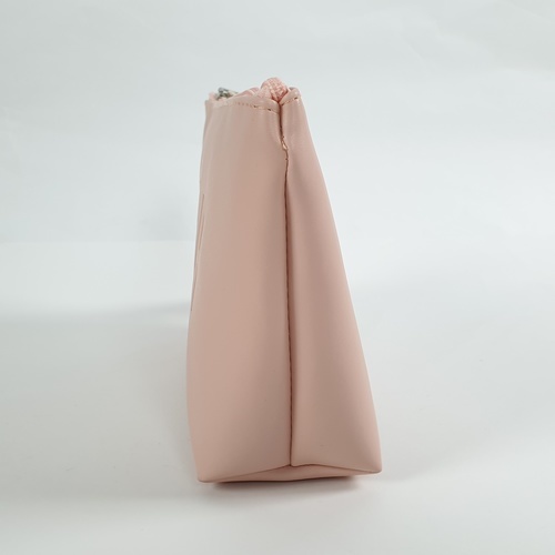 USUPSO กระเป๋าเครื่องสำอางทรง 3 เหลี่ยม-ชมพู (#BF9)