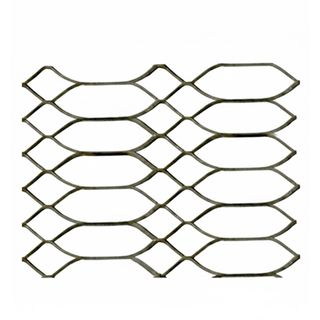 ปืนใหญ่ ตะแกรงเหล็กฉีก S-31 ขนาด 4x8ฟุต สีดำ