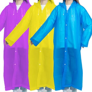 Koji เสื้อกันฝนแบบเต็มตัว RESJL2 ขนาด 70x140x70cm คละสี