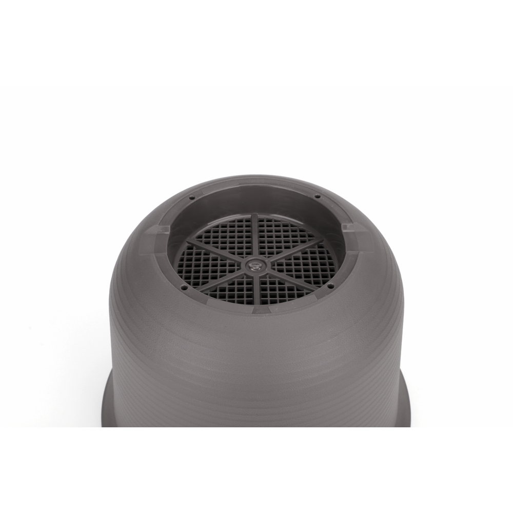 Tree  O กระถางต้นไม้ รุ่น 6PY006-GY ขนาด 30.6 x 30.6 x 21 ซม. (12นิ้ว) สีเทา