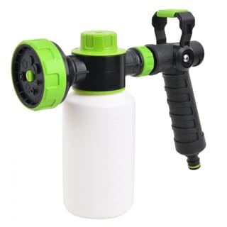 Tree O Plus ปืนฉีดน้ำสำหรับล้างรถปรับ5รูปแบบ รุ่นGLB-623129-0 สีเขียวดำ